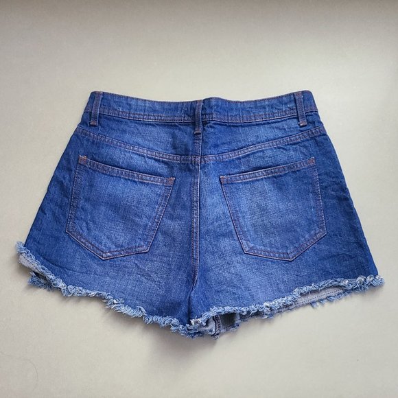 NWOT Forever 21 High Waisted Jean Shorts, Size 28 - Picture 2 of 7